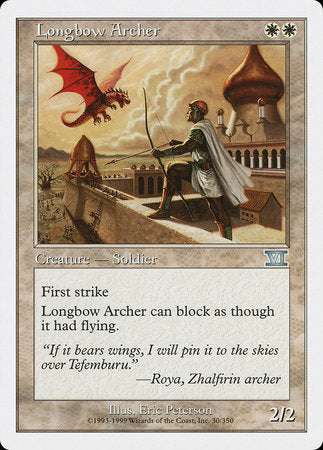 Longbow Archer [Classic Sixth Edition] | Exor Games Truro