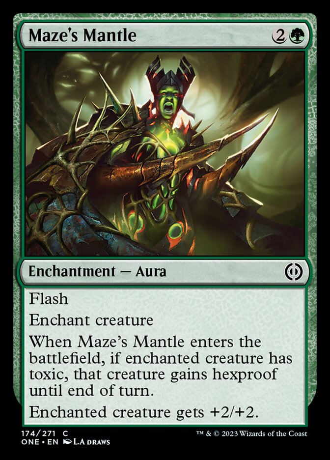 Maze's Mantle [Phyrexia: All Will Be One] | Exor Games Truro