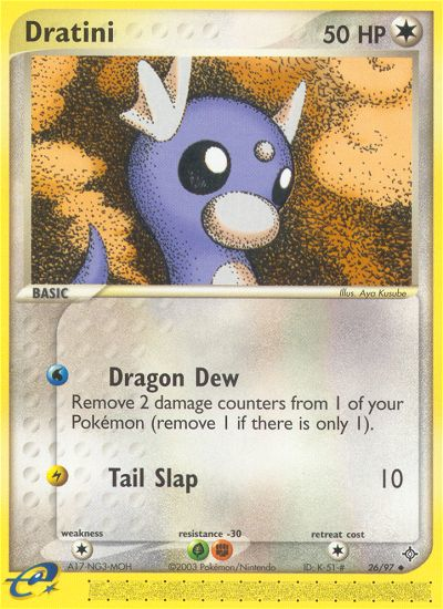 Dratini (26/97) [EX: Dragon] | Exor Games Truro