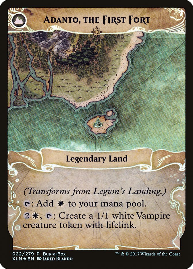 Legion's Landing // Adanto, the First Fort (Buy-A-Box) [Ixalan Treasure Chest] | Exor Games Truro