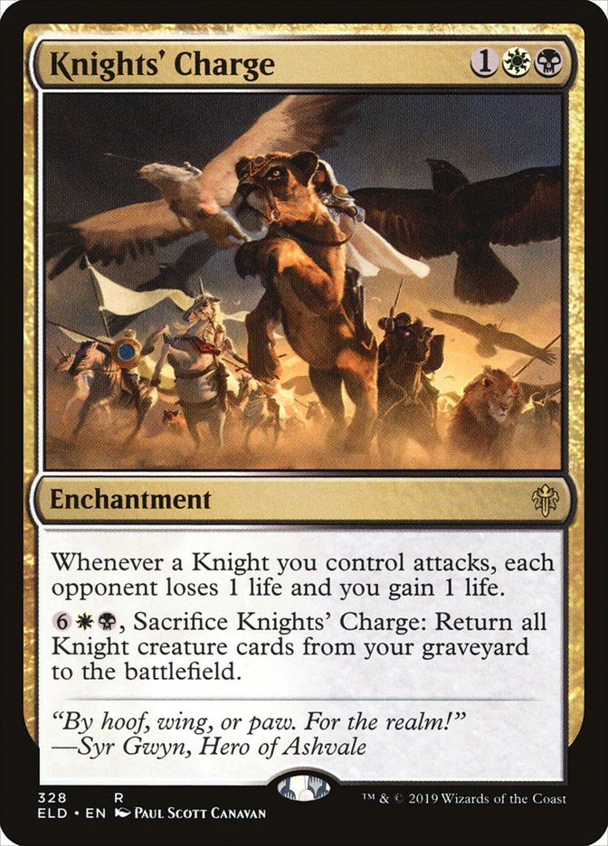 Knights' Charge [Throne of Eldraine] | Exor Games Truro