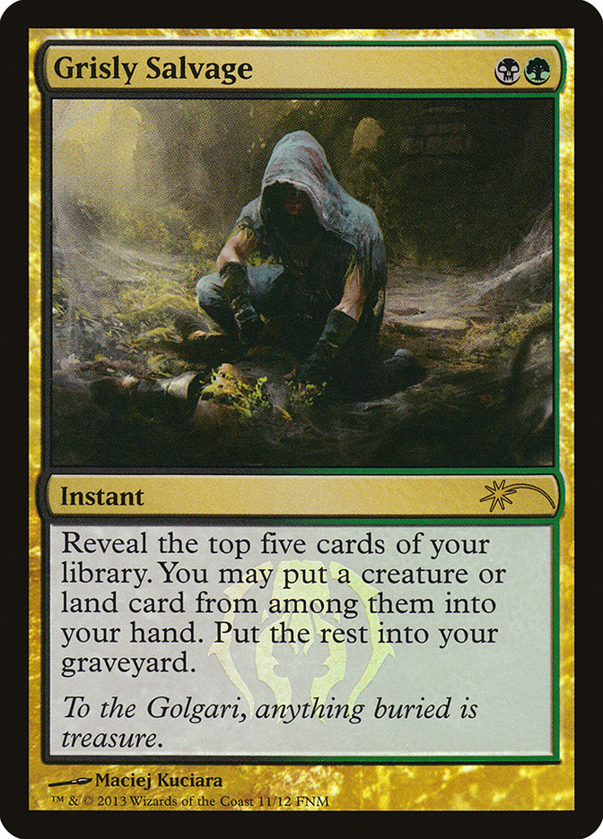 Grisly Salvage [Friday Night Magic 2013] | Exor Games Truro