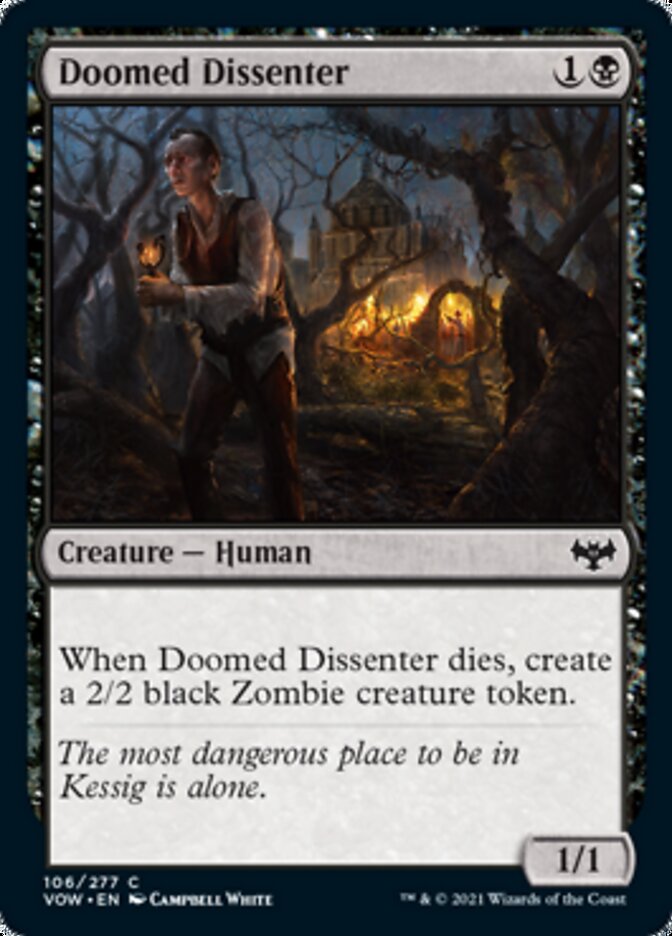 Doomed Dissenter [Innistrad: Crimson Vow] | Exor Games Truro