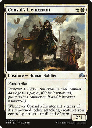 Consul's Lieutenant [Magic Origins] | Exor Games Truro