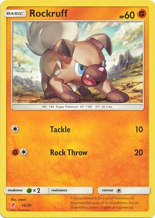 Rockruff (14/30) [Sun & Moon: Trainer Kit - Lycanroc] | Exor Games Truro