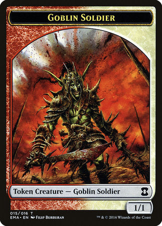 Goblin Soldier Token [Eternal Masters Tokens] | Exor Games Truro