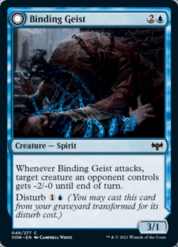 Binding Geist // Spectral Binding [Innistrad: Crimson Vow] | Exor Games Truro