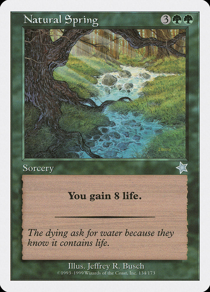 Natural Spring [Starter 1999] | Exor Games Truro
