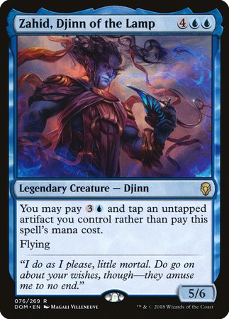 Zahid, Djinn of the Lamp [Dominaria] | Exor Games Truro