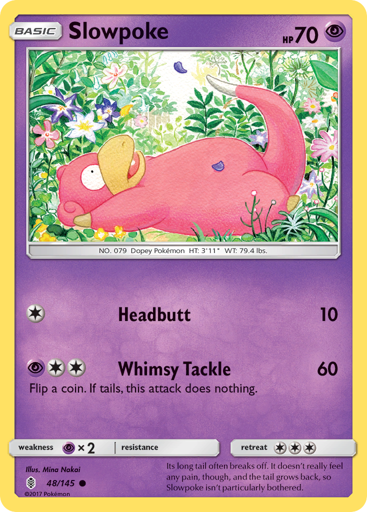 Slowpoke (48/145) [Sun & Moon: Guardians Rising] | Exor Games Truro