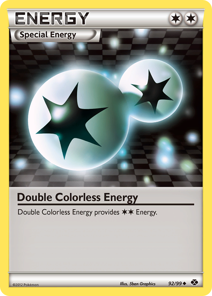 Double Colorless Energy (92/99) [Black & White: Next Destinies] | Exor Games Truro