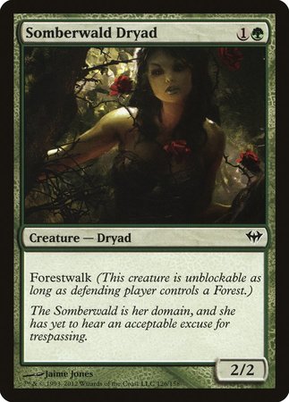 Somberwald Dryad [Dark Ascension] | Exor Games Truro