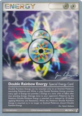 Double Rainbow Energy (88/100) (Psychic Lock - Jason Klaczynski) [World Championships 2008] | Exor Games Truro