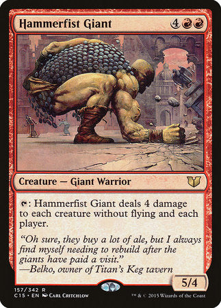 Hammerfist Giant [Commander 2015] | Exor Games Truro