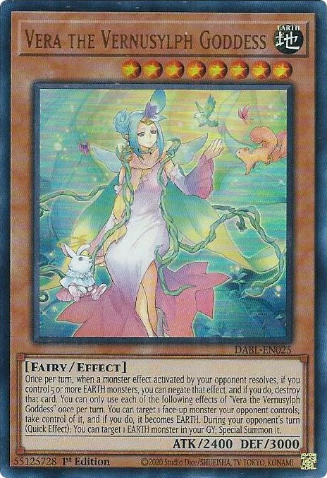 Vera the Vernusylph Goddess [DABL-EN025] Ultra Rare | Exor Games Truro