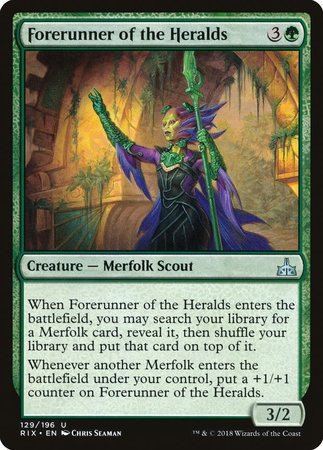 Forerunner of the Heralds [Rivals of Ixalan] | Exor Games Truro