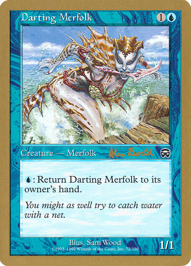 Darting Merfolk (Alex Borteh) [World Championship Decks 2001] | Exor Games Truro