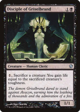 Disciple of Griselbrand [Commander 2013] | Exor Games Truro