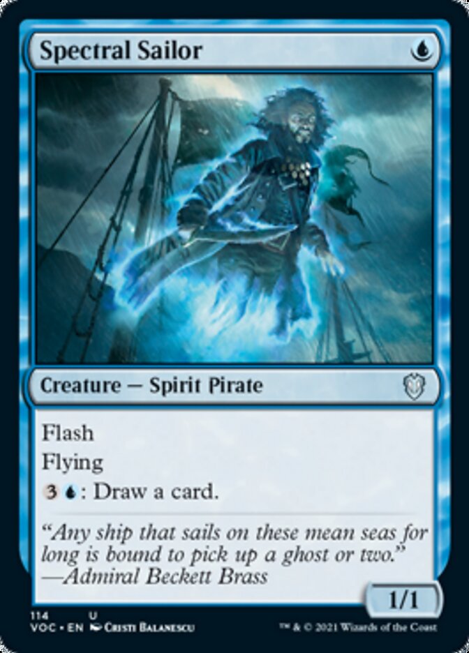 Spectral Sailor [Innistrad: Crimson Vow Commander] | Exor Games Truro