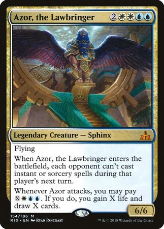 Azor, the Lawbringer [Rivals of Ixalan] | Exor Games Truro