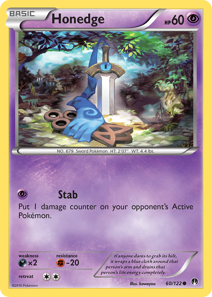 Honedge (60/122) [XY: BREAKpoint] | Exor Games Truro