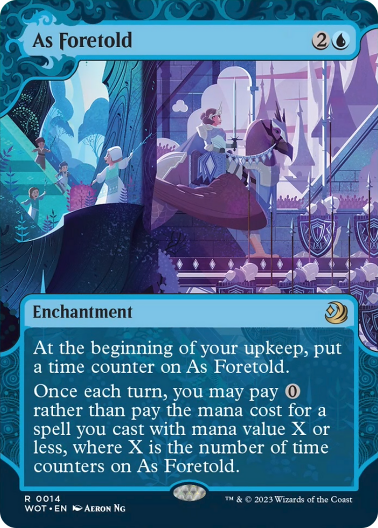 As Foretold [Wilds of Eldraine: Enchanting Tales] | Exor Games Truro