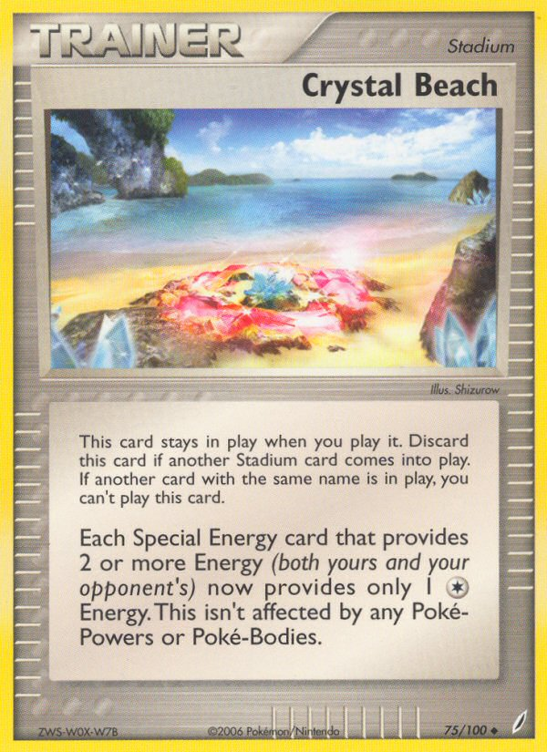 Crystal Beach (75/100) [EX: Crystal Guardians] | Exor Games Truro