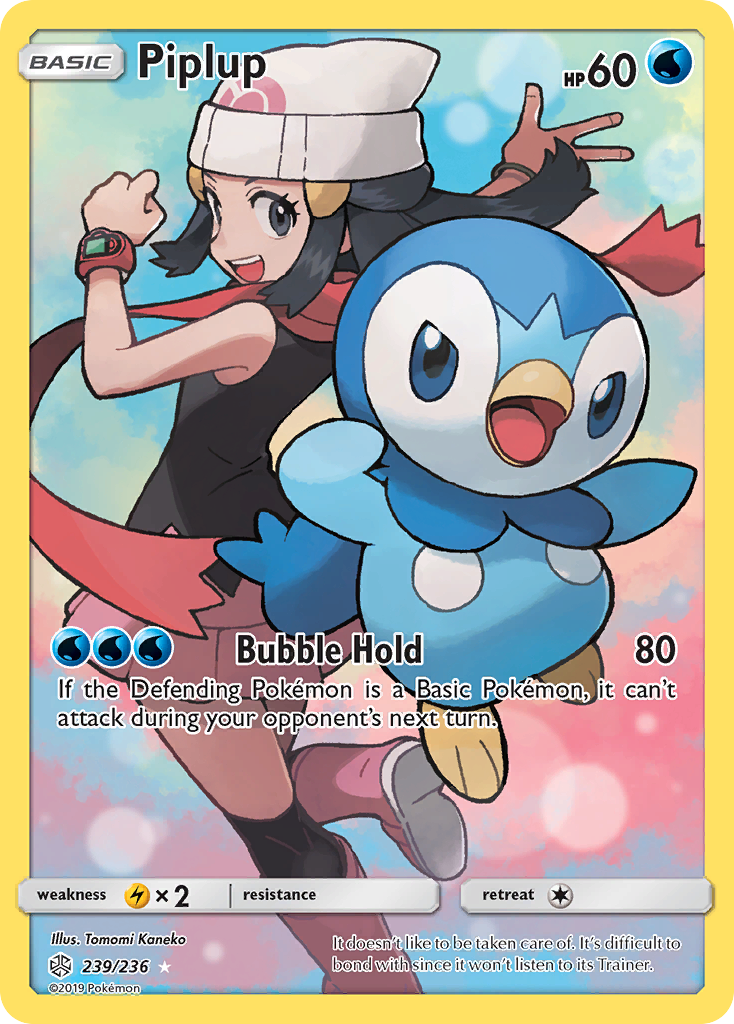 Piplup (239/236) [Sun & Moon: Cosmic Eclipse] | Exor Games Truro