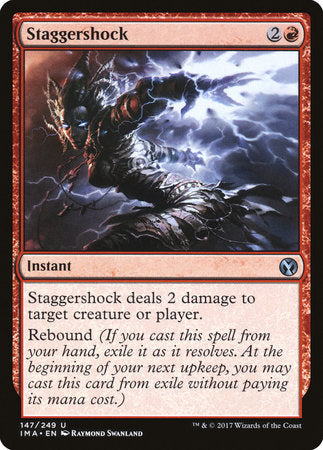 Staggershock [Iconic Masters] | Exor Games Truro