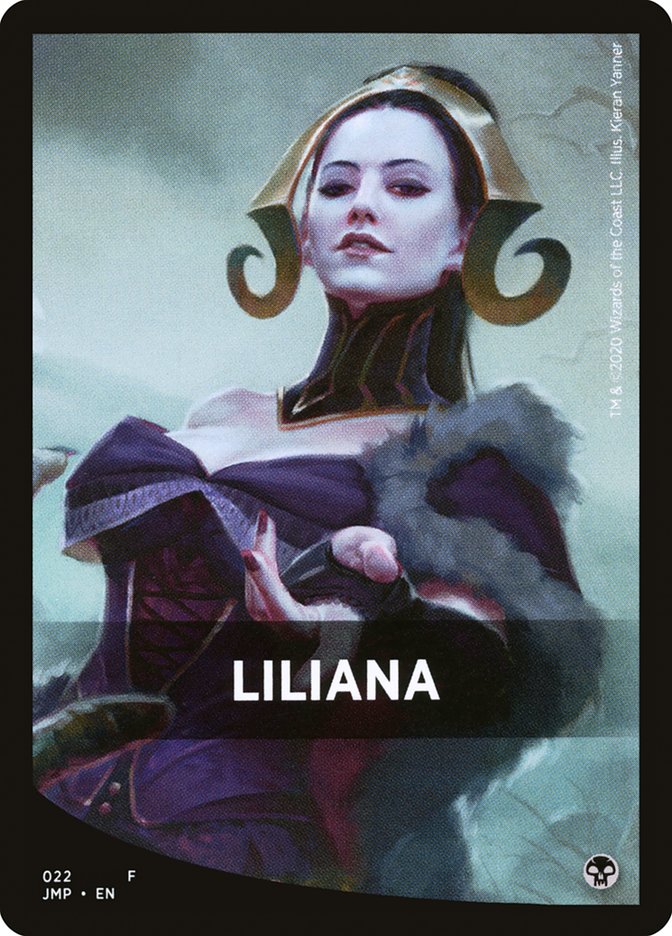 Liliana Theme Card [Jumpstart Front Cards] | Exor Games Truro