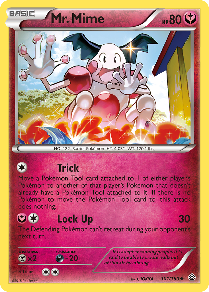 Mr. Mime (101/160) [XY: Primal Clash] | Exor Games Truro