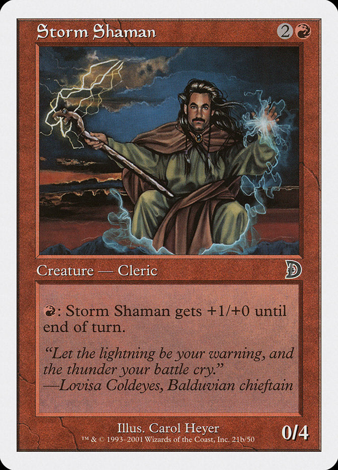 Storm Shaman (Male) [Deckmasters] | Exor Games Truro