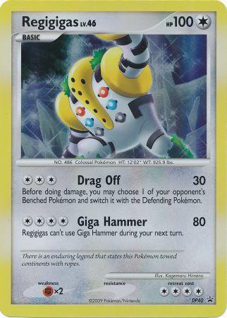 Regigigas (DP40) (Jumbo Card) [Diamond & Pearl: Black Star Promos] | Exor Games Truro