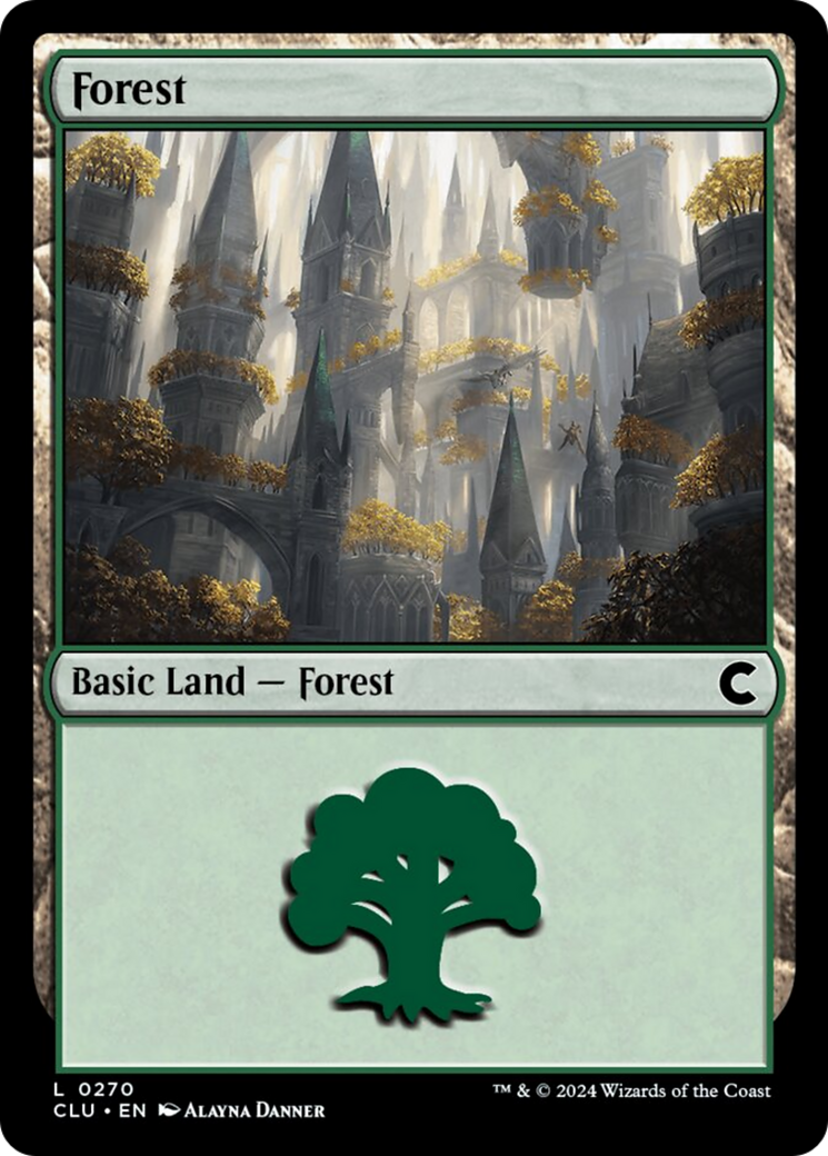 Forest (0270) [Ravnica: Clue Edition] | Exor Games Truro