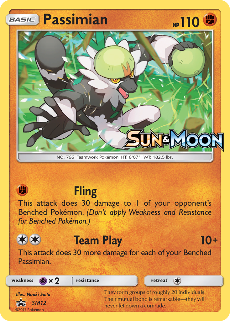 Passimian (SM12) [Sun & Moon: Black Star Promos] | Exor Games Truro