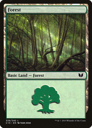 Forest (339) [Commander 2015] | Exor Games Truro