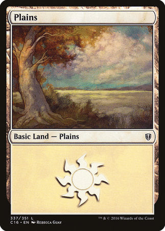 Plains (337) [Commander 2016] | Exor Games Truro