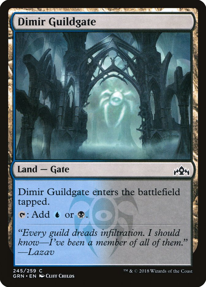 Dimir Guildgate (245/259) [Guilds of Ravnica] | Exor Games Truro