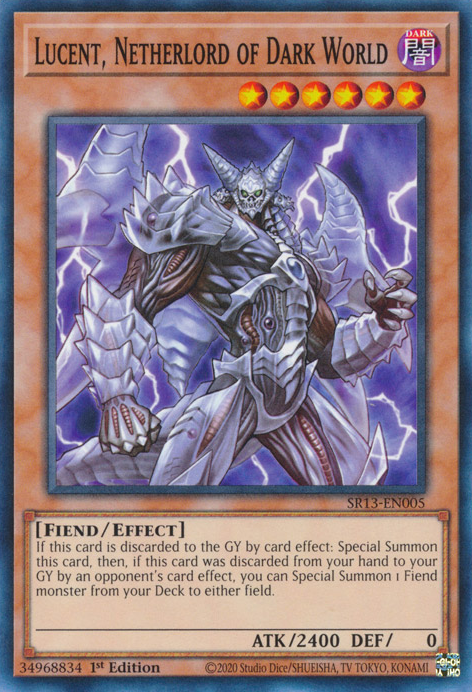 Lucent, Netherlord of Dark World [SR13-EN005] Common | Exor Games Truro