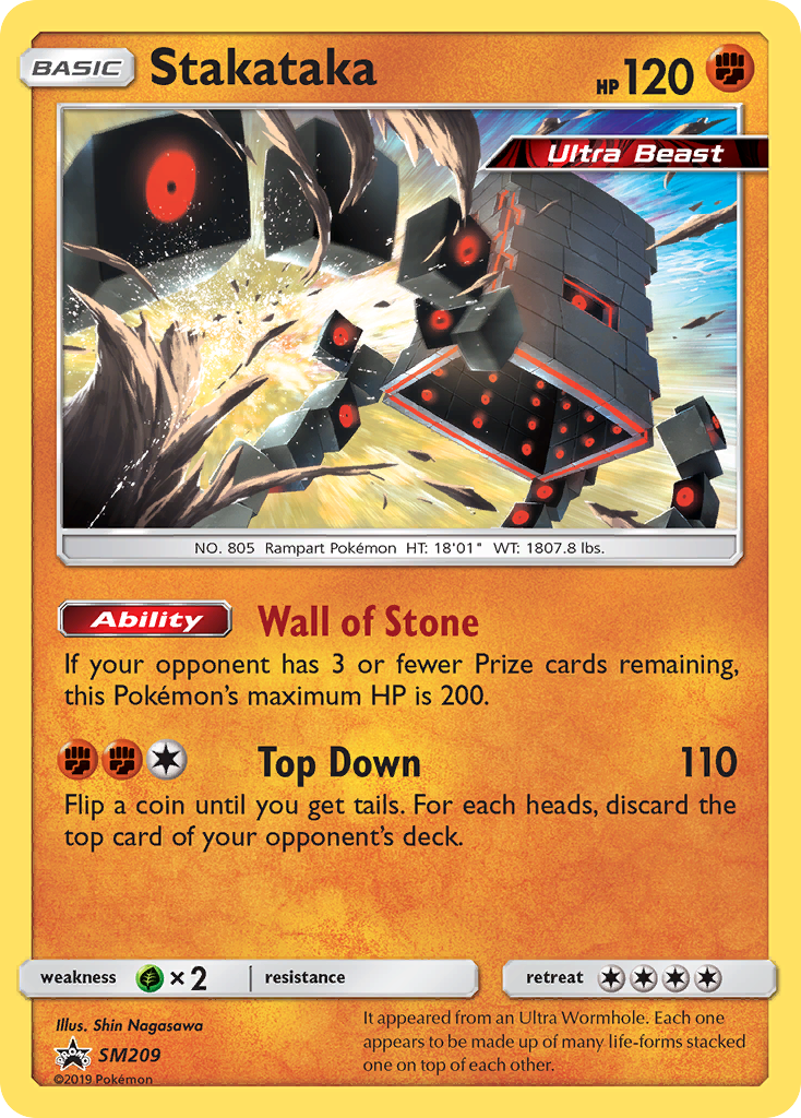 Stakataka (SM209) [Sun & Moon: Black Star Promos] | Exor Games Truro