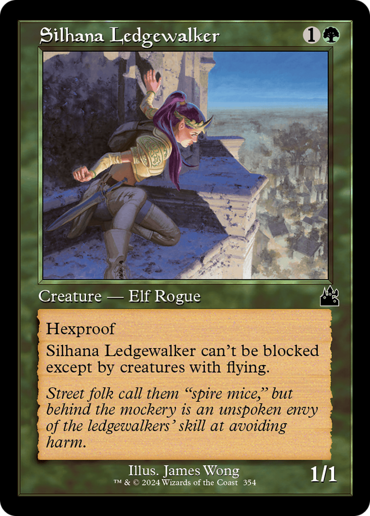 Silhana Ledgewalker (Retro Frame) [Ravnica Remastered] | Exor Games Truro