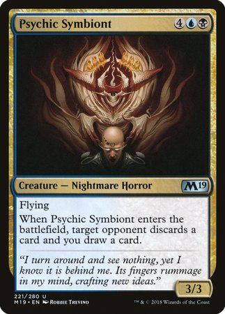 Psychic Symbiont [Core Set 2019] | Exor Games Truro