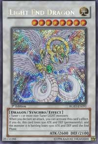 Light End Dragon [RGBT-EN091] Secret Rare | Exor Games Truro