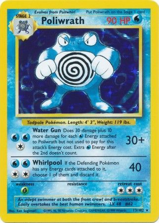 Poliwrath (13/102) [Base Set Unlimited] | Exor Games Truro