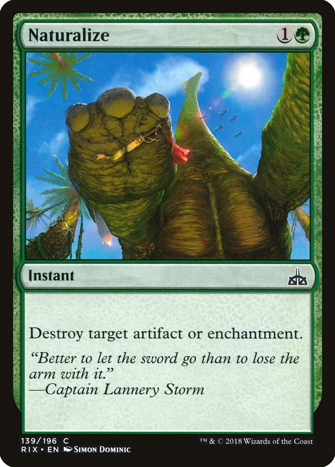 Naturalize [Rivals of Ixalan] | Exor Games Truro