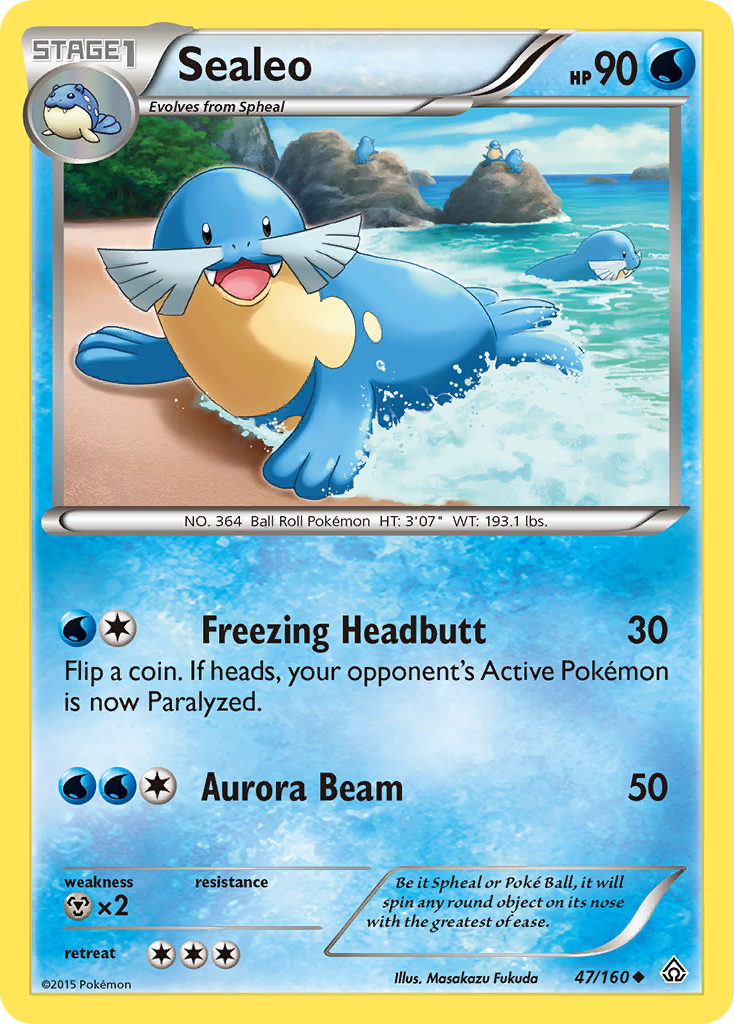 Sealeo (47/160) [XY: Primal Clash] | Exor Games Truro