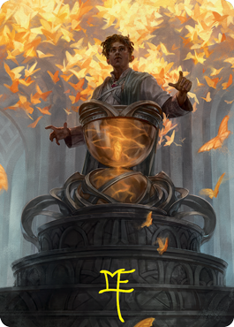 Introduction to Prophecy Art Card (Gold-Stamped Signature) [Strixhaven: School of Mages Art Series] | Exor Games Truro