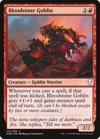 Bloodstone Goblin [Dominaria] | Exor Games Truro