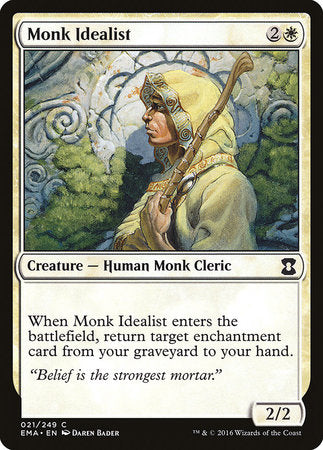 Monk Idealist [Eternal Masters] | Exor Games Truro