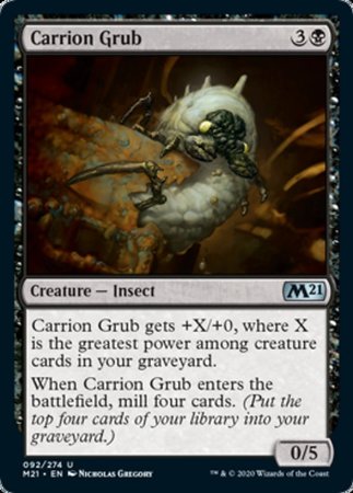 Carrion Grub [Core Set 2021] | Exor Games Truro